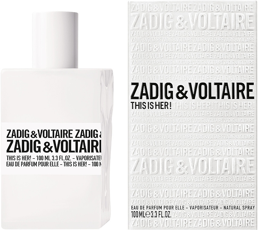 Oferte la Zadig & Voltaire This Is Her! Apa de Parfum, Femei (Concentratie: Apa de Parfum, Gramaj: 100 ml)
