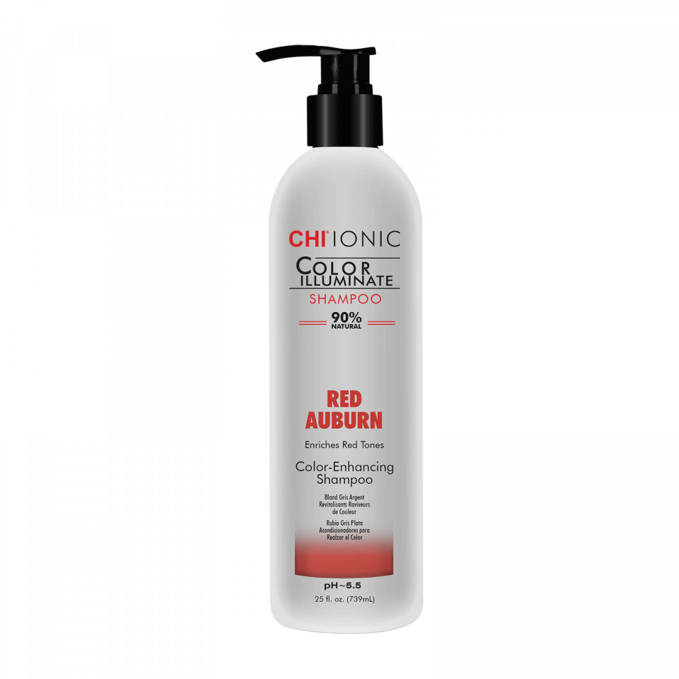 Oferte la Sampon nuantator Chi Ionic Color Illuminate Platinum Blonde, 739 ml (Concentratie: Sampon, Gramaj: 739 ml, Culoare produse: Red Auburn)