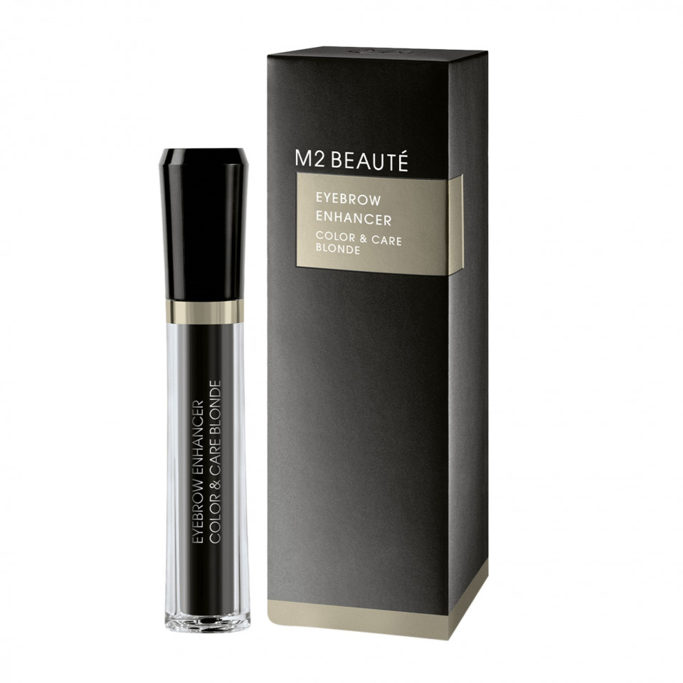 Oferte la Gel sprancene M2 Beaute Eyebrow Enhancer Color & Care Brown, 6ml (Culoare produse: Blonde, Concentratie: Ingrijire sprancene)