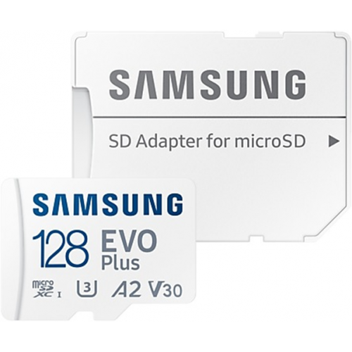 Oferte la Card de Memorie EVO Plus 2024 128GB SDXC UHS-I White + Adaptor SD