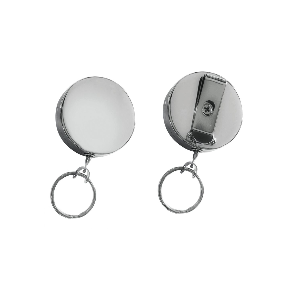 Oferte la Breloc retractor cu clema Thirard Balcani, PVC, nichelat, 120 cm