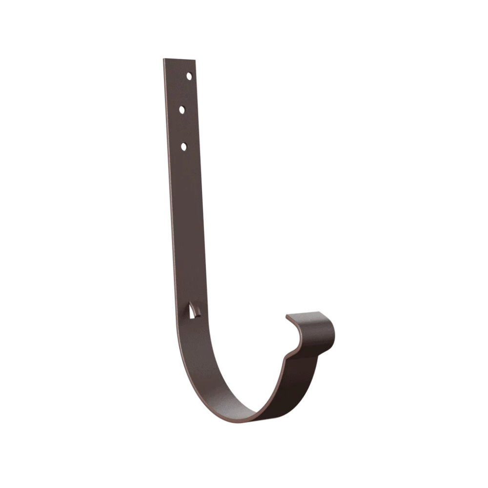 Oferte la Carlig metalic jgheab Wetterbest, 125 mm, maro RAL8017