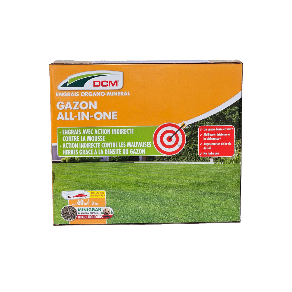 Oferte la Ingrasamant pentru gazon all-in-one DCM, 3 Kg