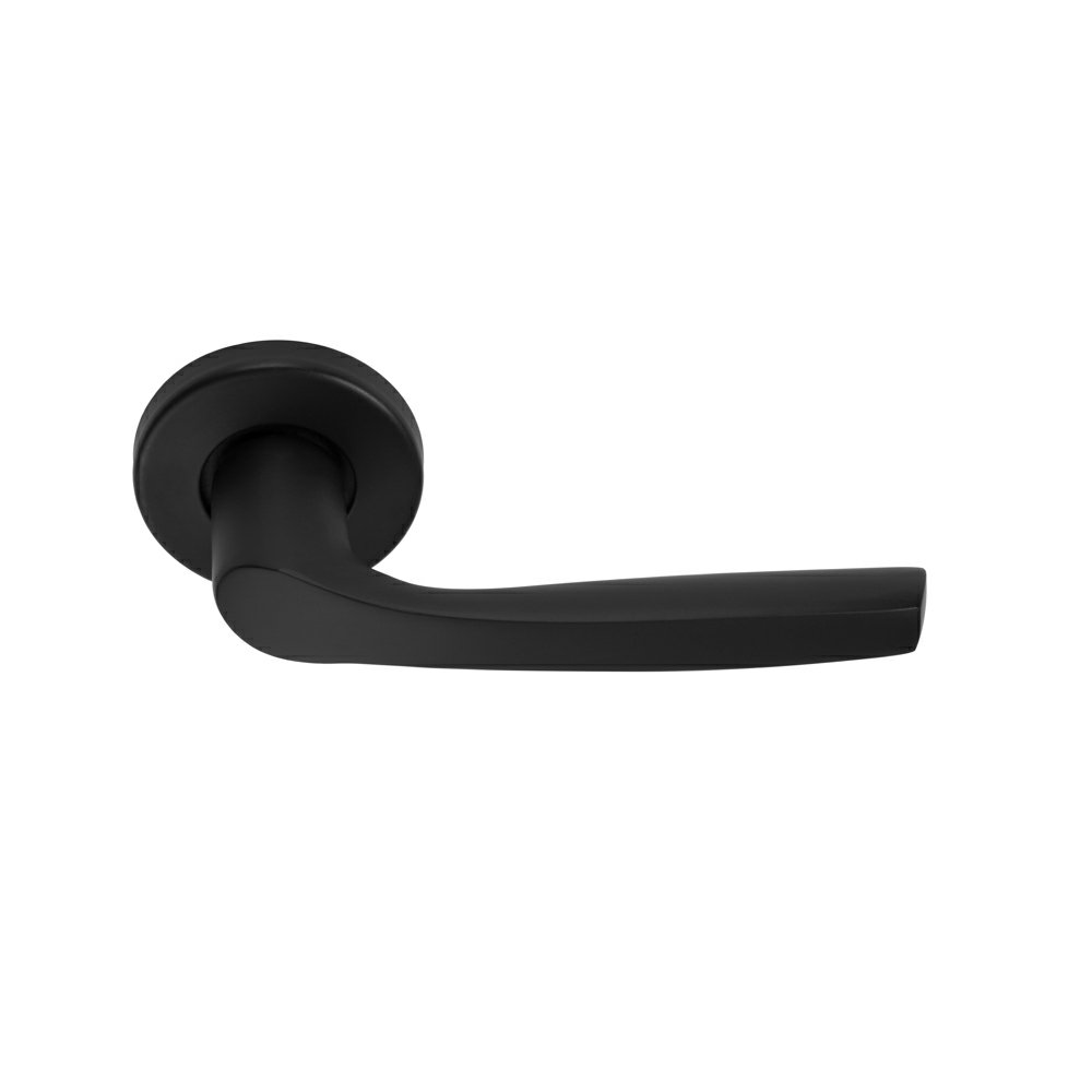 Oferte la Maner usa WC Gato Clara cu rozeta, 50 mm, aluminiu, negru