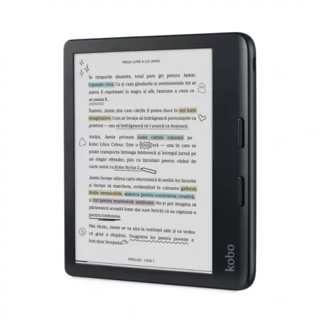 Oferte la eBook reader Libra Colour E-ink 7inch 32GB Wi-Fi Negru