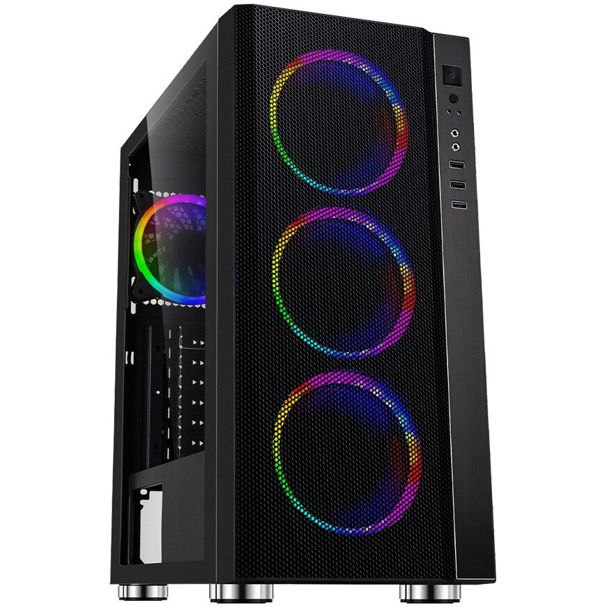 Oferte la Carcasa Gaming Middle Tower SPCS-GC-RAINBOW
