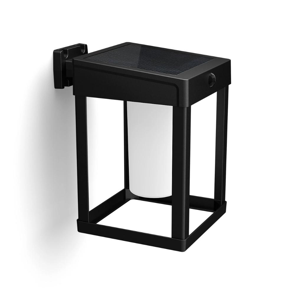 Oferte la Aplica exterior Philips Camill, LED,cu senzor,  1.4 W, plastic, patrat, negru