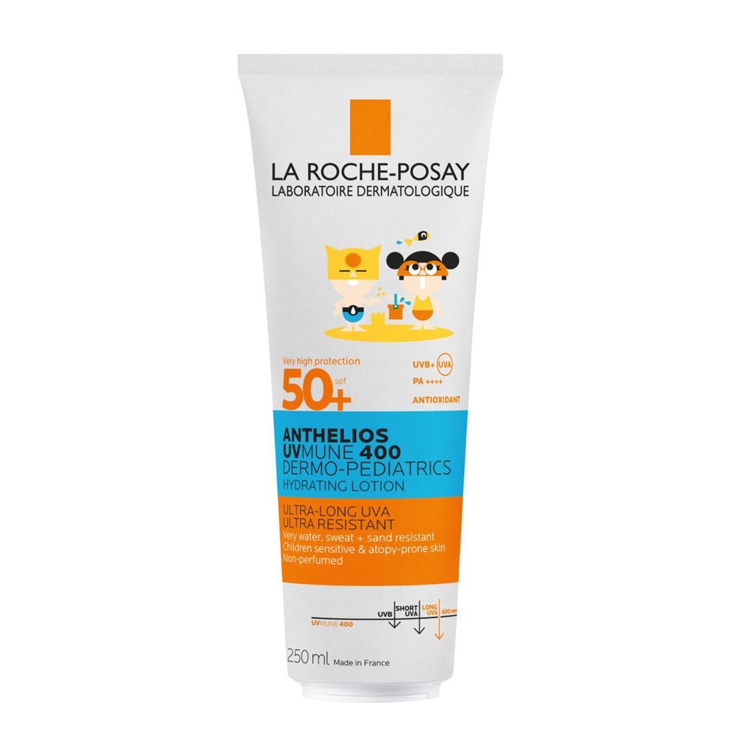 Oferte la Lotiune Hidratanta cu protectie solara pentru copii, fata si corp SPF 50+ Eco-Tube La Roche Posay ANTHELIOS UVMUNE400 Dermo-Pediatrics, (Gramaj: 250 ml)