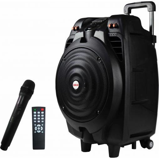 Oferte la Boxa portabila activa Bluetooth AKAI SS023A-X10, microfon inclus, 50 W