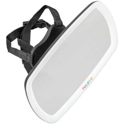 Oferte la Oglinda Auto Retrovizoare TL016 cu LED 29x19CM Alb/Negru