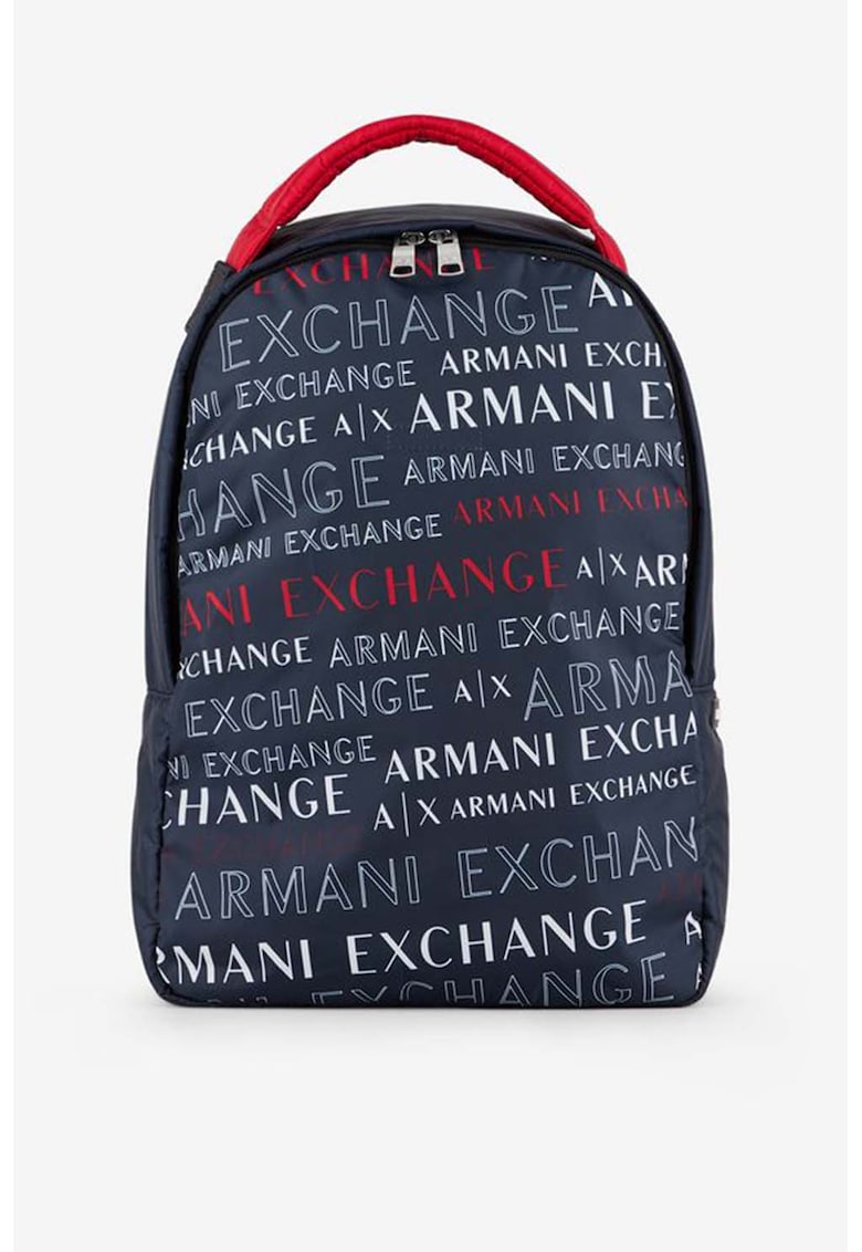 Oferte la Rucsac cu imprimeu logo - Rosu/Bleumarin