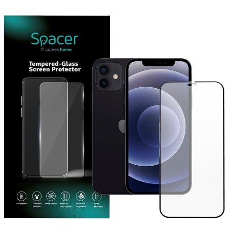 Oferte la Folie Sticla pentru Iphone 12 si 12 Pro Grosime 0.3MM Acoperire Totala Ecran Strat Special Anti-ulei si Anti-amprenta Tempered Glass Sticla 9D Duritate 9H