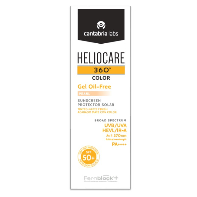 Oferte la Gel pentru protectie solara cu SPF 50+ Cantabria Labs Heliocare 360 Color, 50 ml (Culoare produse: Pearl)