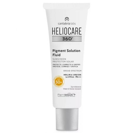 Oferte la Fluid de protectie solara impotriva hiperpigmentarii Heliocare Pigment Solution SPF50+ Cantabria Labs, 50 ml
