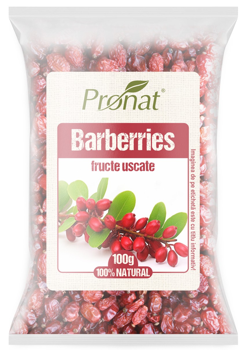 Oferte la Barberries fructe uscate, 100g Pronat