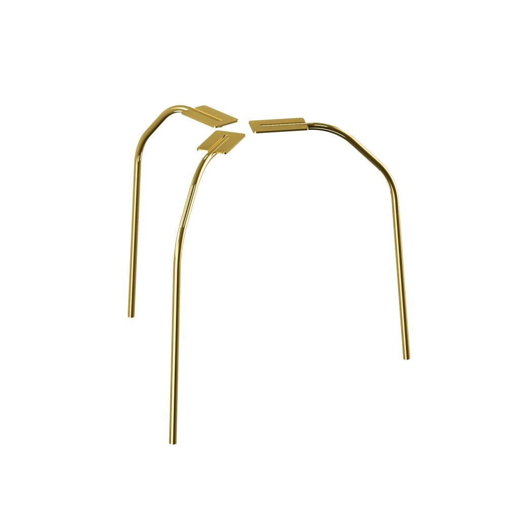Oferte la Cadru masa cu 3 picioare, otel, auriu, 440 mm 