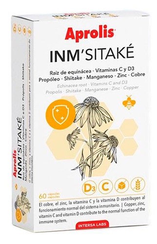 Oferte la INM`SITAKE (capsule cu plante si propolis), 60 capsule – 32,7g Aprolis