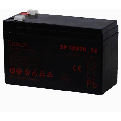 Oferte la Acumulator UPS 12V / 7Ah Terminal F2(T2) Negru