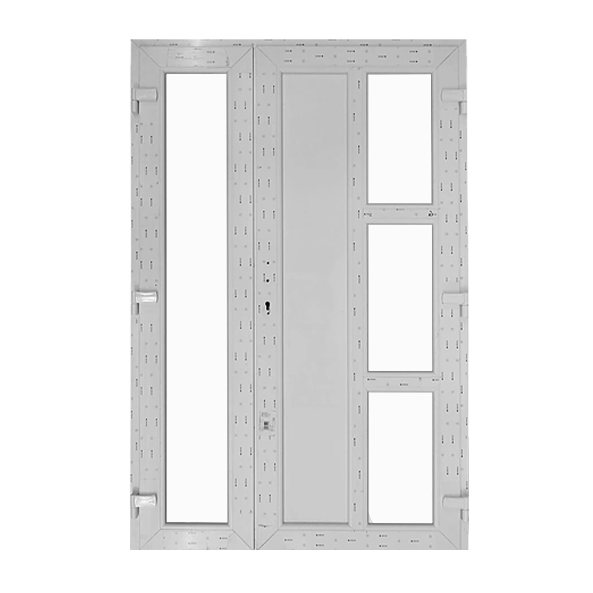 Oferte la Usa PVC pentru intrare, alb, 120 x 205 cm, dreapta