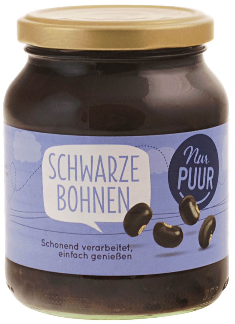Oferte la Fasole neagra bio, 350 g Nur Puur