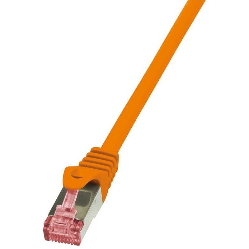 Oferte la Cablu retea Patch Cat 6 S/FTP PIMF PrimeLine 1m portocaliu
