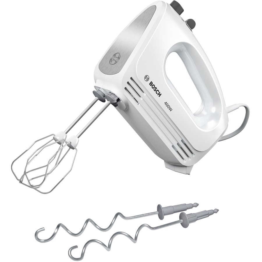 Oferte la Mixer de mana MFQ24200 CleverMixx 400W alb / argintiu