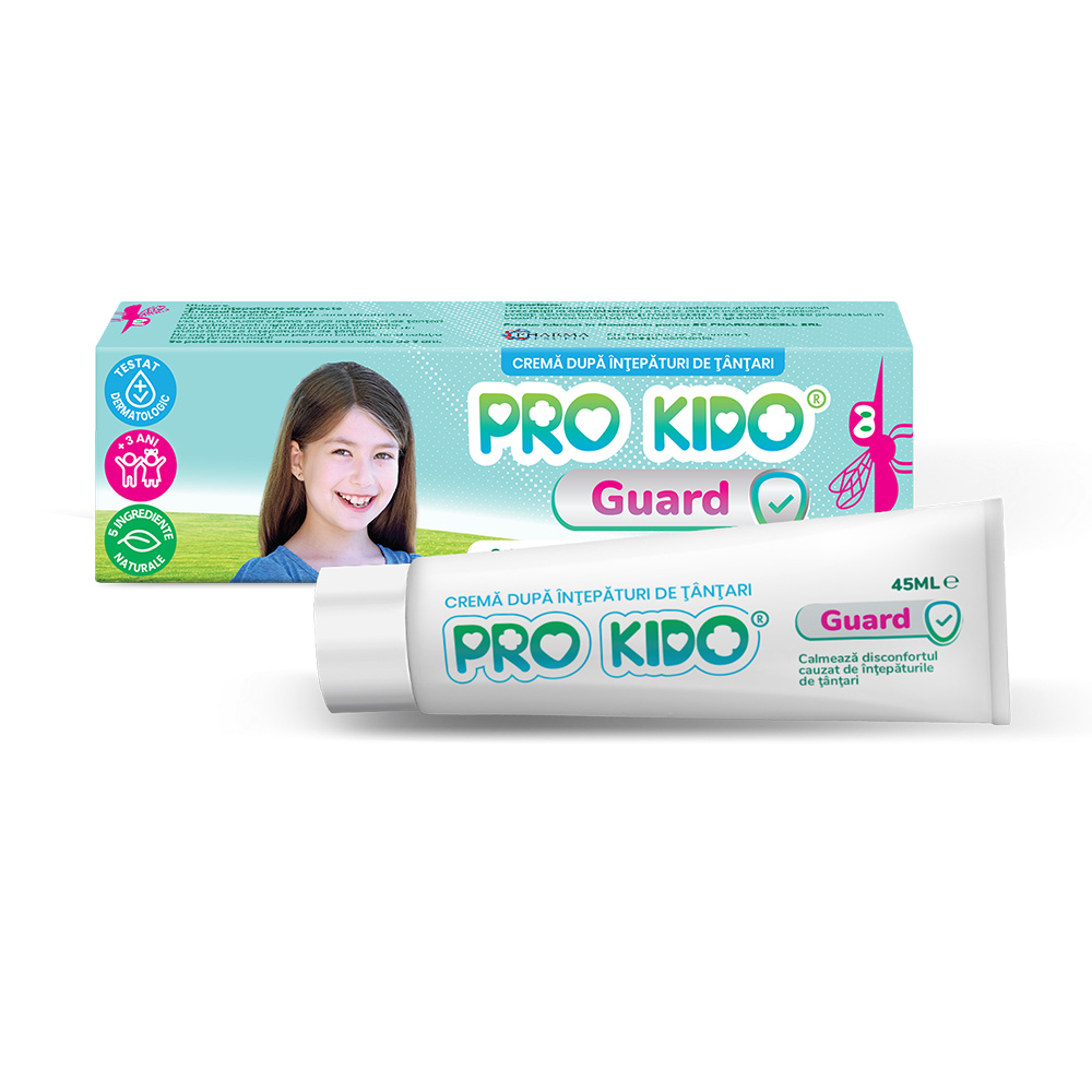 Oferte la Crema dupa intepaturi de tantari, Pro Kido Guard, PharmaExcell, 45ml