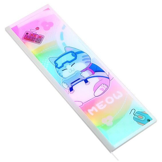 Oferte la Accesoriu Carcasa Panou Frontal Meow ARGB Alb