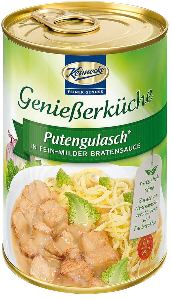 Oferte la Gulas de curcan in sos delicat-fin, 400g Keunecke