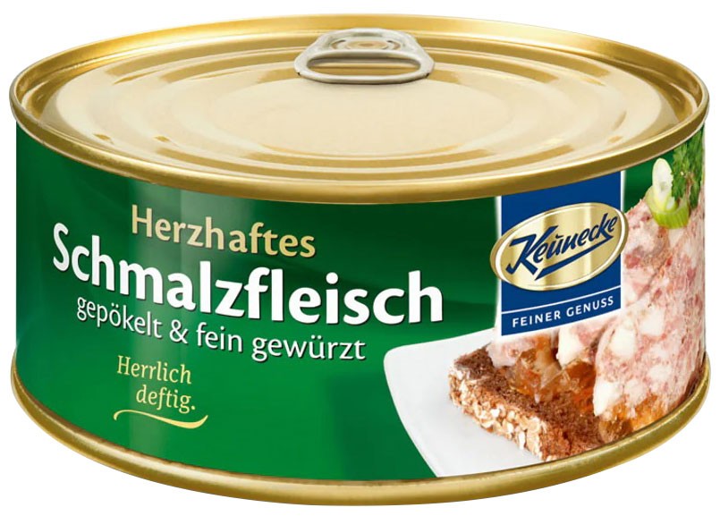 Oferte la Carne grasa de porc condimentata fin, 300g Keunecke