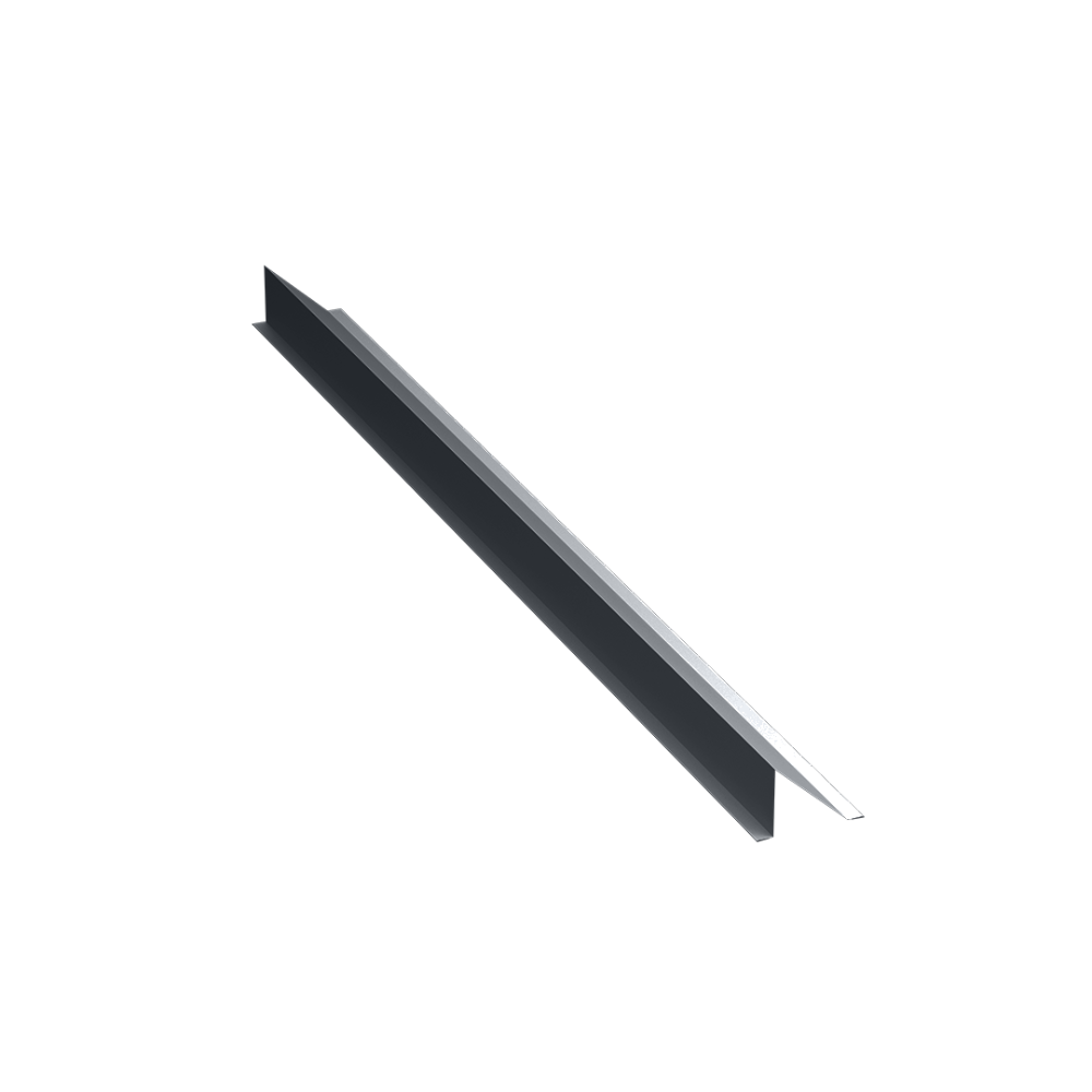 Oferte la Opritor zapada liniar Caretta, tabla zincata, gri, RAL 7024 mat, 1 m