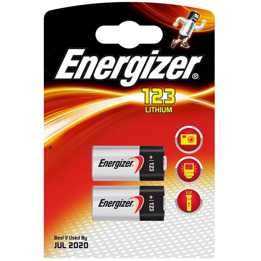 Oferte la Baterie 7638900168495, ENERGIZER Photo Lithium, 123, 3V, 2 bucati