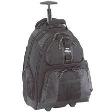 Troller 15.4 inch Rolling, Nylon, Negru - Alegerea Smarta pentru Laptopul Tau