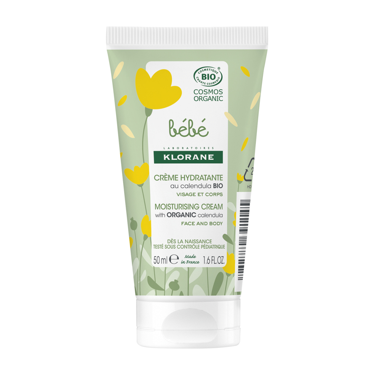 Oferte la Crema hidratanta bio pentru corp si fata Klorane Bebe, 50 ml