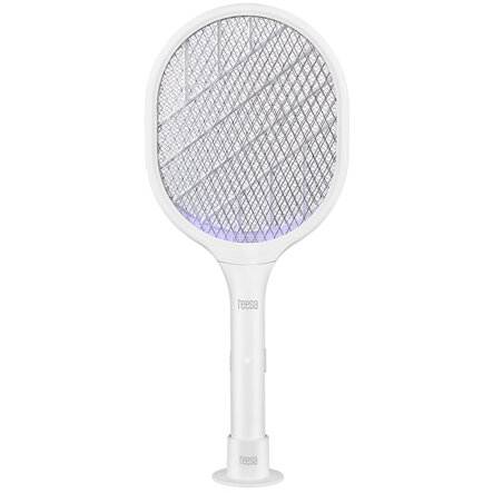 Oferte la Paleta Electrica Anti-Insecte 2 in 1 Alb