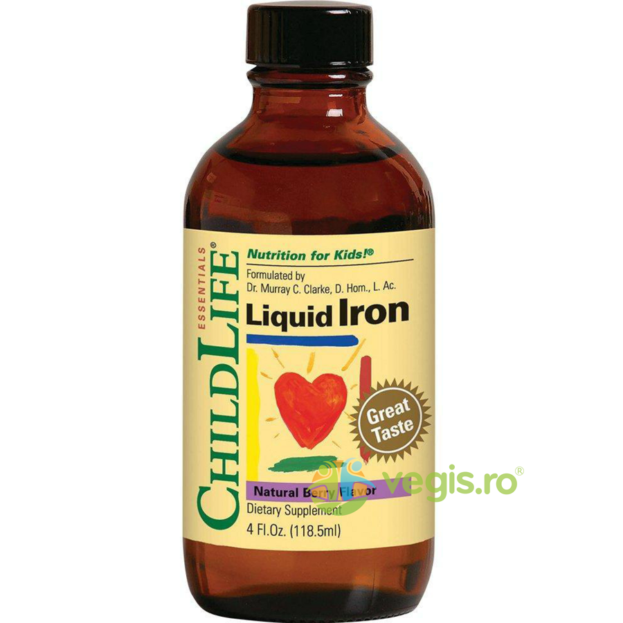 Oferte la Liquid Iron 10mg(Fier lichid) 118.5ml Secom,