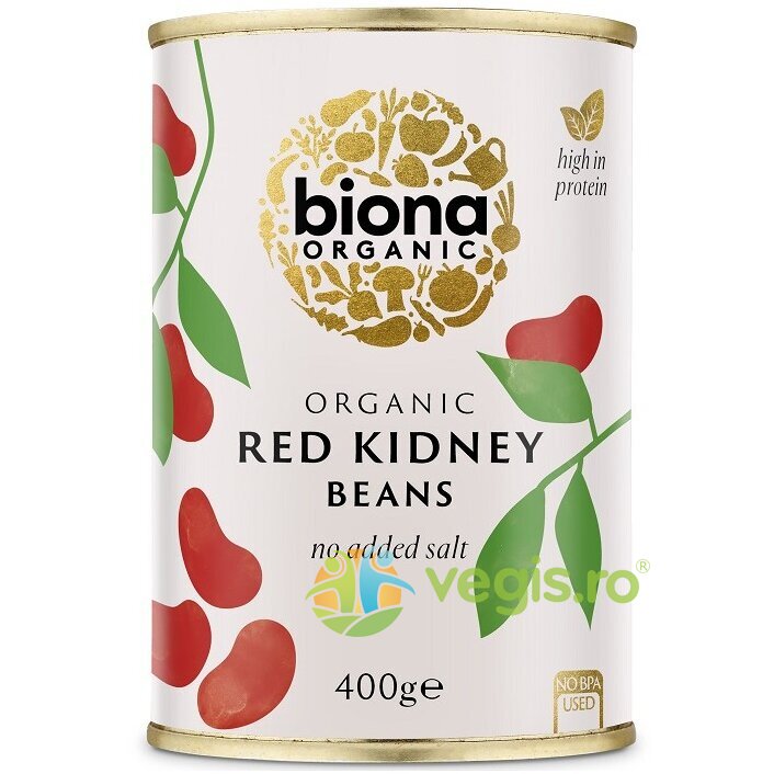 Oferte la Fasole Rosie Kidney Ecologica/Bio 400g