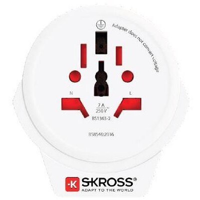 Oferte la Adaptor Priza Universal 1.500267 World la-UK USB Alb