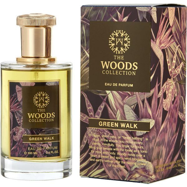 Oferte la The Woods Collection Green Walk, Apa de Parfum, Unisex (Gramaj: 100 ml)