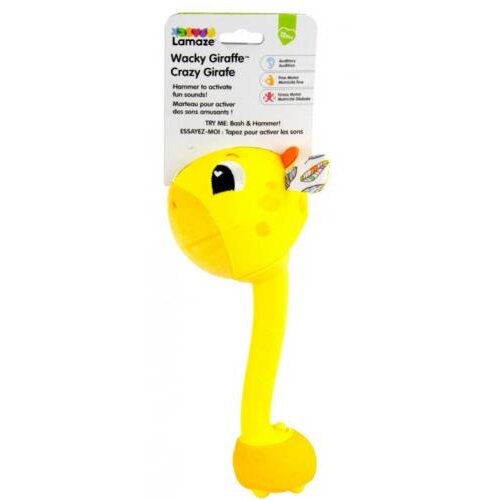 Oferte la Jucarie Lamaze Girafa GIGI cu Sunete Galben