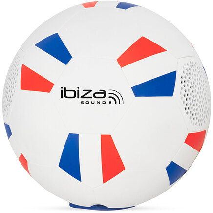 Oferte la Boxa Portabila Bluetooth TWS 30W cu USB/MicroSD/AUX Forma Minge Alb