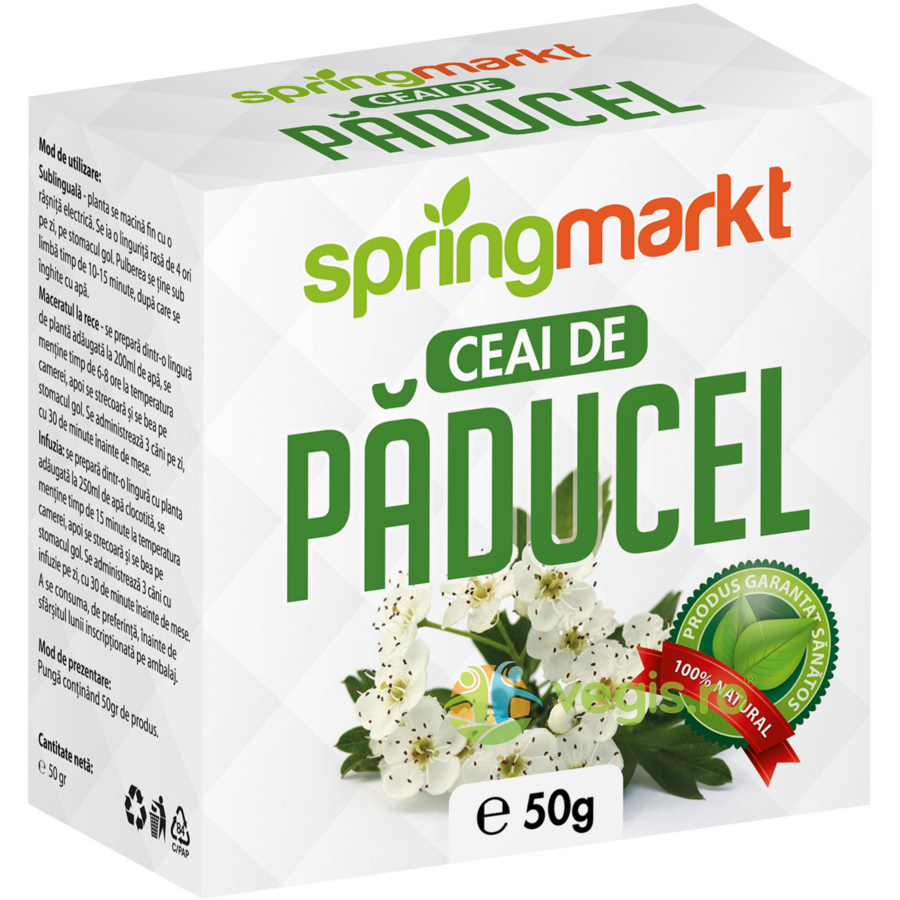 Oferte la Ceai de Paducel Frunze si Flori 50g