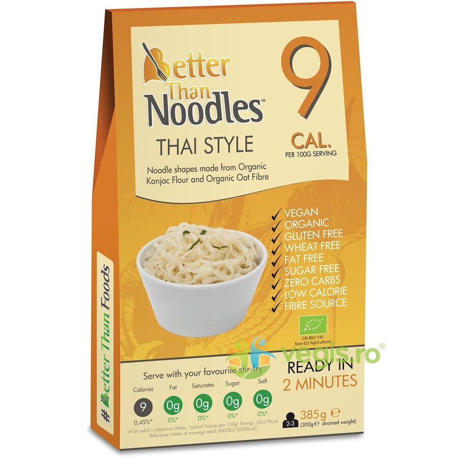Oferte la Taitei din Konjac Thai Style fara Gluten Ecologici/Bio 385g