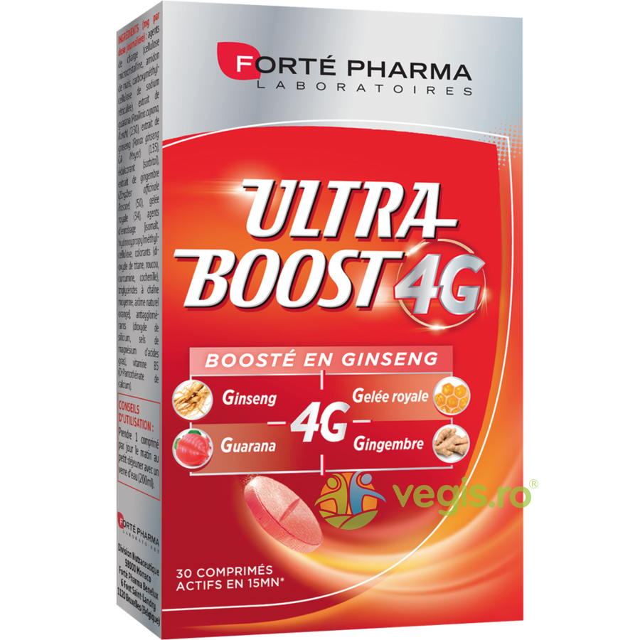 Oferte la Ultra Boost 4G pentru Energie si Vitalitate 30cpr