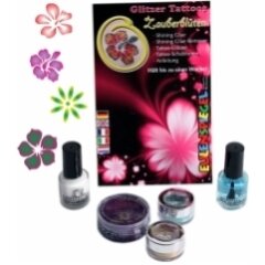 Oferte la Set Tatuaje Temporare ST730560EULGT Germane (Glitter Tattoos) Magical Flowers