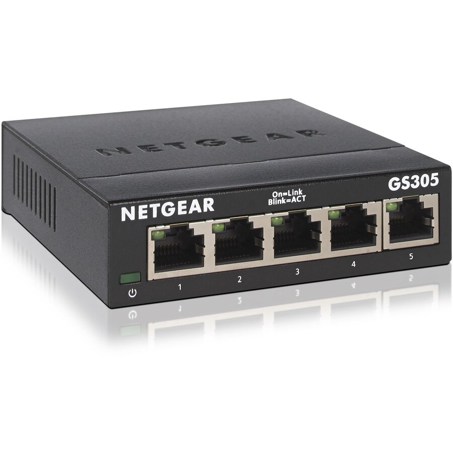Oferte la Switch GS305 Unmanaged L2 Gigabit Ethernet (10/100/1000) Black