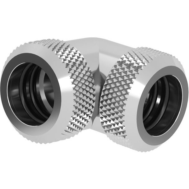 Oferte la Adaptor Racirea  Apa 90 Grade 12mm AD Alama Nichelata Argintiu