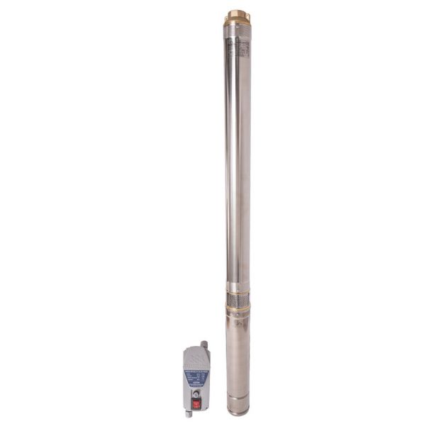 Oferte la Pompa submersibila centrifugala multietajata Wasserkonig WKM5600-105/3.5 diametru 3.5 putere 1850 W debit 5700 l/h inaltime refulare 102 m