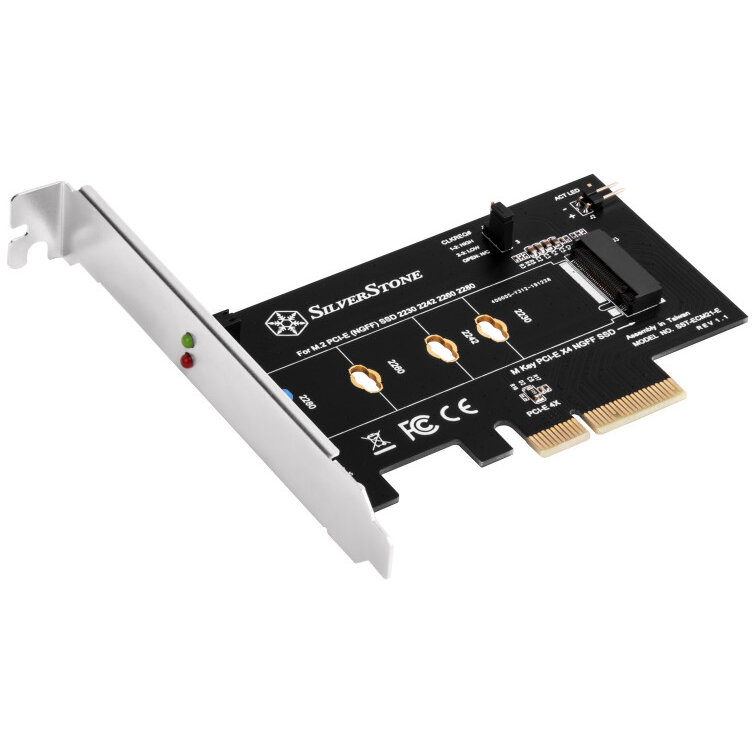 Oferte la Suport M2 SST-ECM21-E  M-Key PCIe 4.0 x4 / x8 / x16