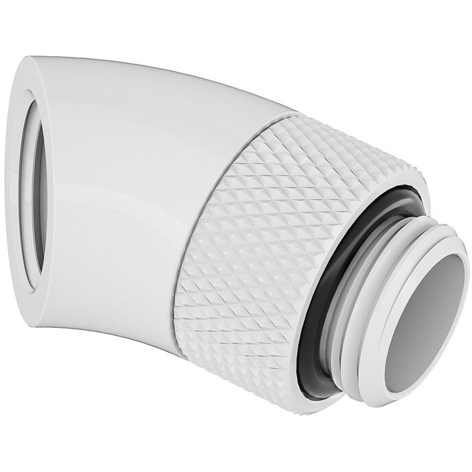 Oferte la Adaptor Racirea  Apa 45 Grade G1/4inch  Alb